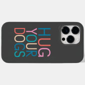 Coques Case-Mate iPhone Accrochez vos chiens (Verso (horizontal))