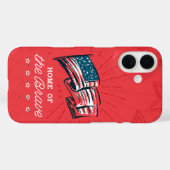 Coques Case-Mate iPhone Accueil des braves (Verso (horizontal))