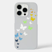 Coques Case-Mate iPhone Ace Agender Pride Butterfly Trail (Verso)