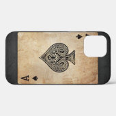 Coques Case-Mate iPhone Ace of spades (Verso (horizontal))