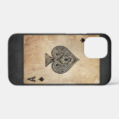 Coques Case-Mate iPhone Ace of spades (Verso (horizontal))