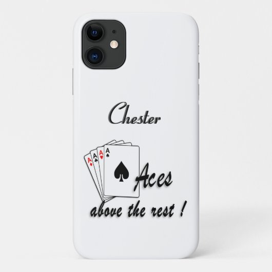 Coques Case-Mate iPhone Aces au-dessus du reste Nom personnel (Dos)