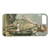 Coques Case-Mate iPhone Achille dans l'armure, costume pour 'Iphigenia (Dos (Horizontal))