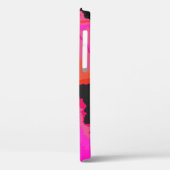 Coques Case-Mate iPhone Acid Vivid Digital Psychedelic Bright Background.  (Verso / Gauche)