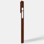 Coques Case-Mate iPhone Acier Ancre en acajou marin humide (Verso / Gauche)