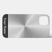Coques Case-Mate iPhone Acier inoxydable 1 Options (Verso (horizontal))