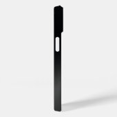 Coques Case-Mate iPhone Acier inoxydable noir platine (Verso / Droite)
