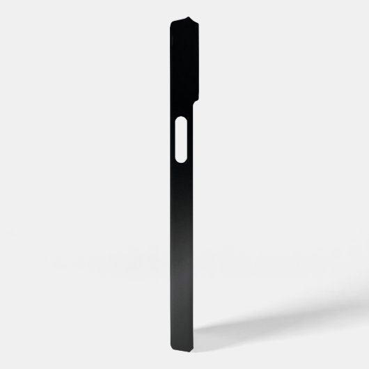 Coques Case-Mate iPhone Acier inoxydable noir platine (Verso / Droite)