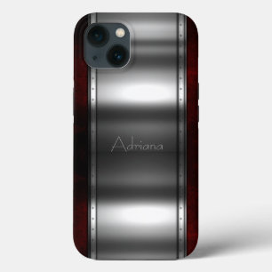 Case-Mate iPhone Case Acier inoxydable Platine Argent Iphone 15