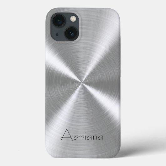 Coques Case-Mate iPhone Acier inoxydable platine métallique (Verso)