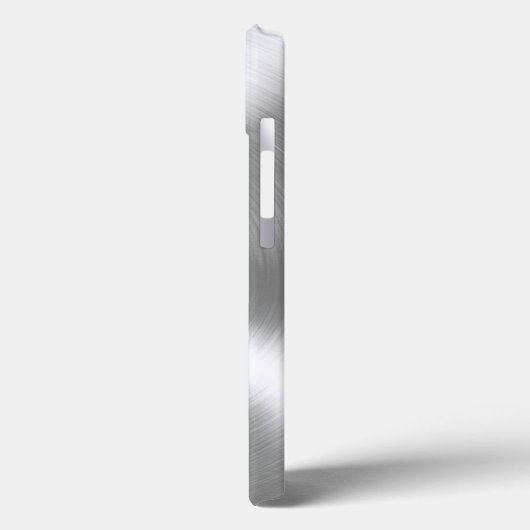 Coques Case-Mate iPhone Acier inoxydable platine métallique (Verso / Gauche)