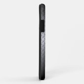 Coques Case-Mate iPhone Acier noir à brillant Fond Arrière - plan (Dos/Droite)