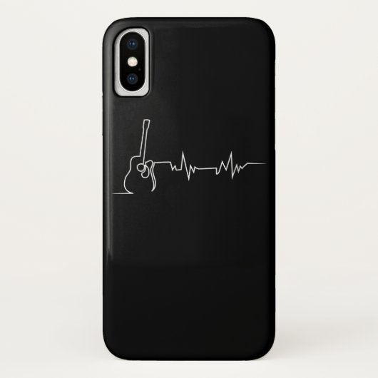 Coques Case-Mate iPhone Acoustic Guitar Heartbeat (Dos)