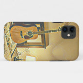 Coques Case-Mate iPhone Acoustic guitar player gift (Dos (Horizontal))