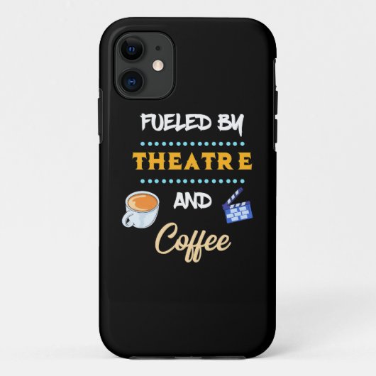 Coques Case-Mate iPhone Acteur Alimenté Par Café De Théâtre (Dos)