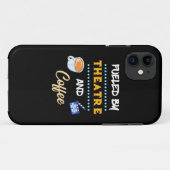 Coques Case-Mate iPhone Acteur Alimenté Par Café De Théâtre (Dos (Horizontal))
