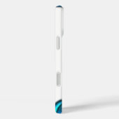 Coques Case-Mate iPhone Action Cyan Turquoise Graffiti Abstrait Imprimer (Verso / Droite)