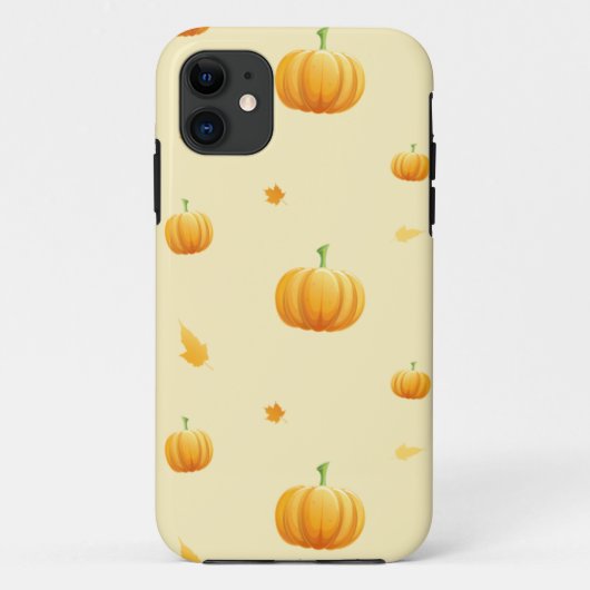 Coques Case-Mate iPhone Action de grâces citrouille (Dos)