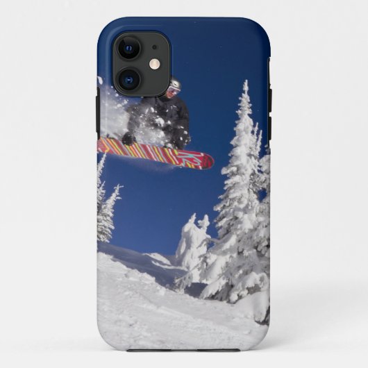 Coques Case-Mate iPhone Action de snowboard à Whitefish Mountain Resort (Dos)