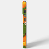 Coques Case-Mate iPhone Actualisation des grands Motifs Oranges (Verso / Gauche)