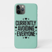 Coques Case-Mate iPhone Actuellement d'évitant tout le monde Conception (Dos)