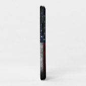 Coques Case-Mate iPhone Add your text on American flag  (Dos/Gauche)