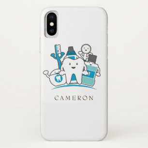Case-Mate iPhone Case Additionnez votre   nommé la bande propre de dent