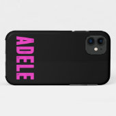 Coques Case-Mate iPhone Adele nom, pour Adele (Dos (Horizontal))