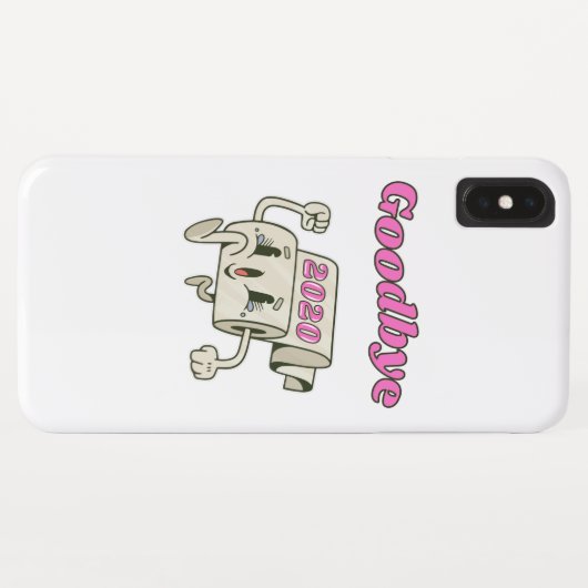 Coques Case-Mate iPhone Adieu 2020 - C’est enfin terminé (Dos (Horizontal))