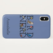 Coques Case-Mate iPhone Adjudication Nerd d'oiseaux Cinq personnalisables (Dos (Horizontal))