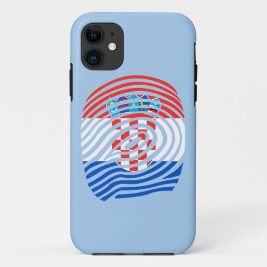 Coques Case-Mate iPhone ADN de Croatie (Dos)