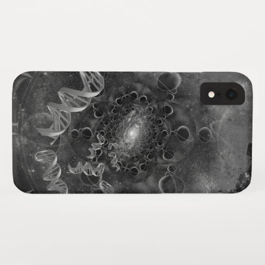Coques Case-Mate iPhone ADN de l'espace (Dos (Horizontal))