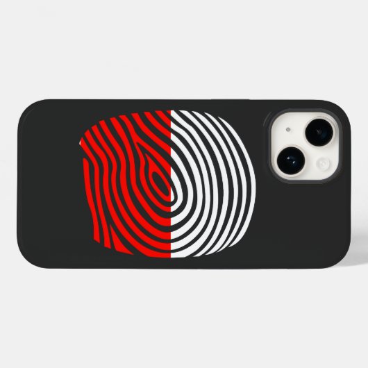 Coques Case-Mate iPhone ADN de Pologne (Verso (horizontal))