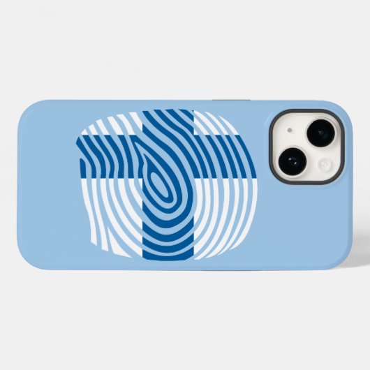 Coques Case-Mate iPhone ADN finlandais (Verso (horizontal))
