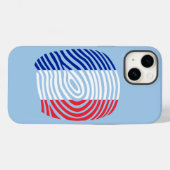 Coques Case-Mate iPhone ADN France (Verso (horizontal))