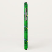 Coques Case-Mate iPhone ADN vert (Dos/Gauche)