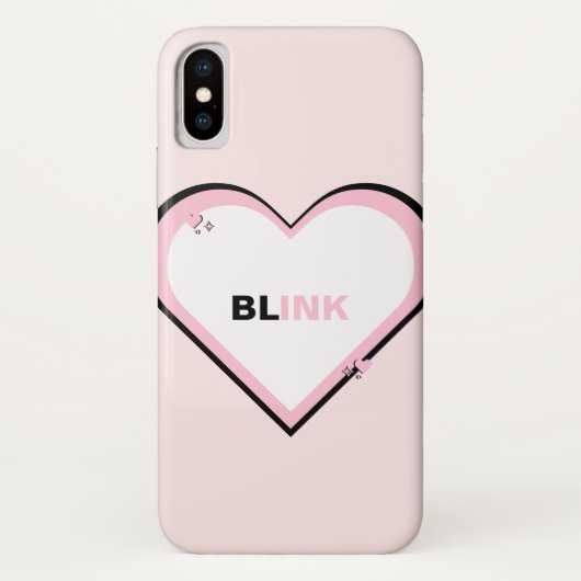 Coques Case-Mate iPhone Ado esthétique Blink Cute Kpop (Dos)