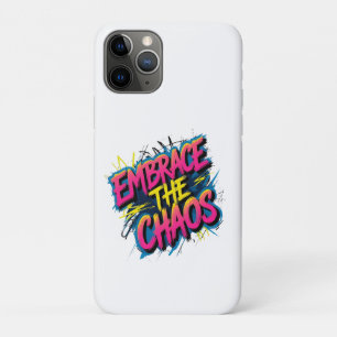 Case-Mate iPhone Case Adoptez le Chaos – Conception de citation de typog