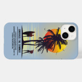 Coques Case-Mate iPhone Adoptez l'été | (Verso (horizontal))