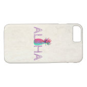 Coques Case-Mate iPhone Adorable Aloha Hawaiian Pineappy (Dos (Horizontal))