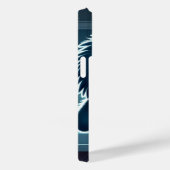 Coques Case-Mate iPhone Adorable Blue Fluffy (Verso / Droite)