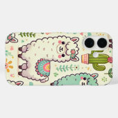 Coques Case-Mate iPhone Adorable Boîtier téléphonique Alpaca 🦙 📱 (Verso (horizontal))