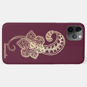 Coques Case-Mate iPhone Adorable Chic Or Paisley (Dos (Horizontal))