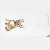 Coques Case-Mate iPhone Adorable chiot français bulldog (Verso (horizontal))