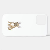 Coques Case-Mate iPhone Adorable chiot français bulldog (Verso (horizontal))