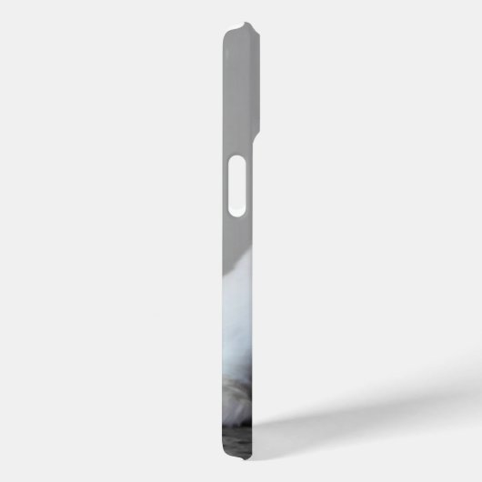 Coques Case-Mate iPhone adorable Chiot noir et blanc (Verso / Droite)