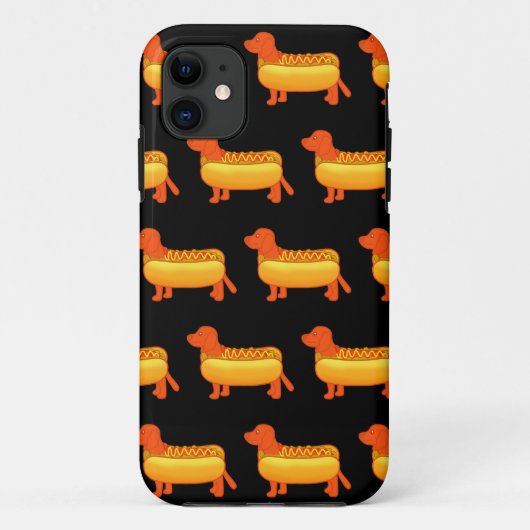 Coques Case-Mate iPhone Adorable Dachshund Hot Dog (Dos)