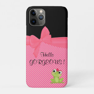 Case-Mate iPhone Case Adorable Grenouille Mignonne sur Points-Hello Magn