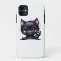 Adorable Kawaii Chat noir
