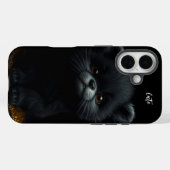 Coques Case-Mate iPhone adorable Kitten noir (Verso (horizontal))